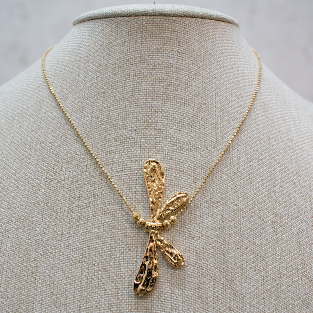 Collar Libélula Mediano