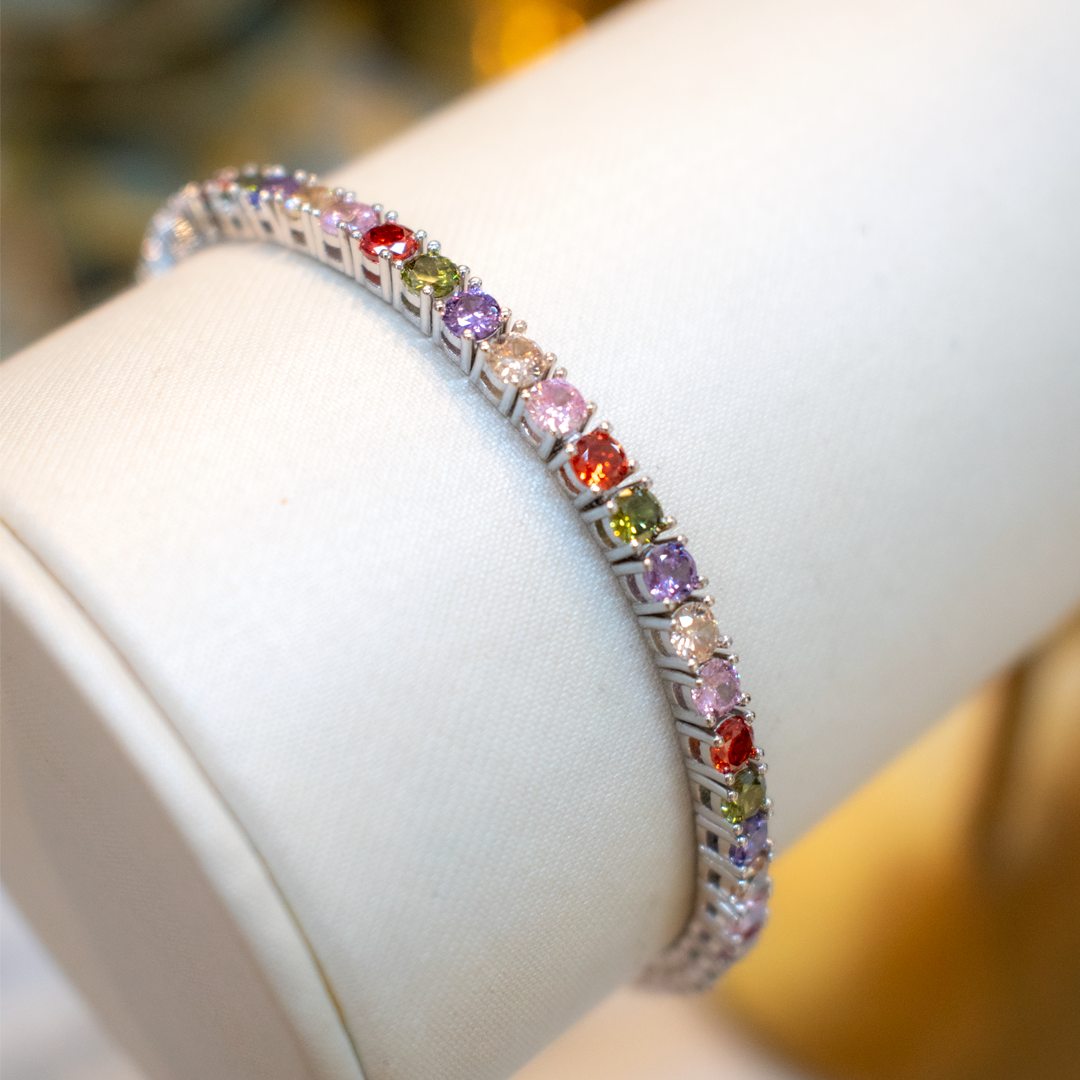 Bracelet Tennis multicolor