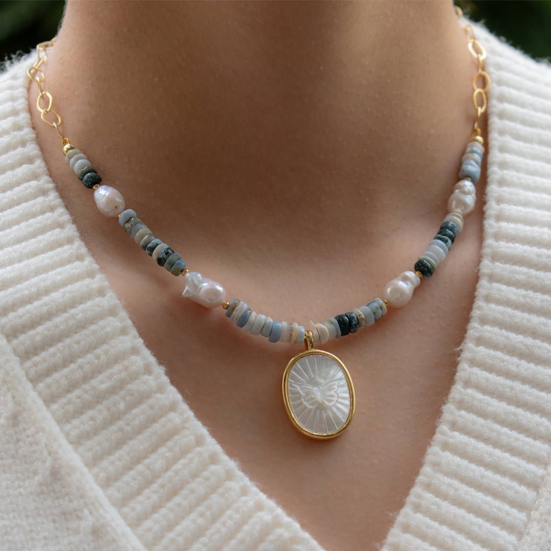 Collar Puca Concha Perla