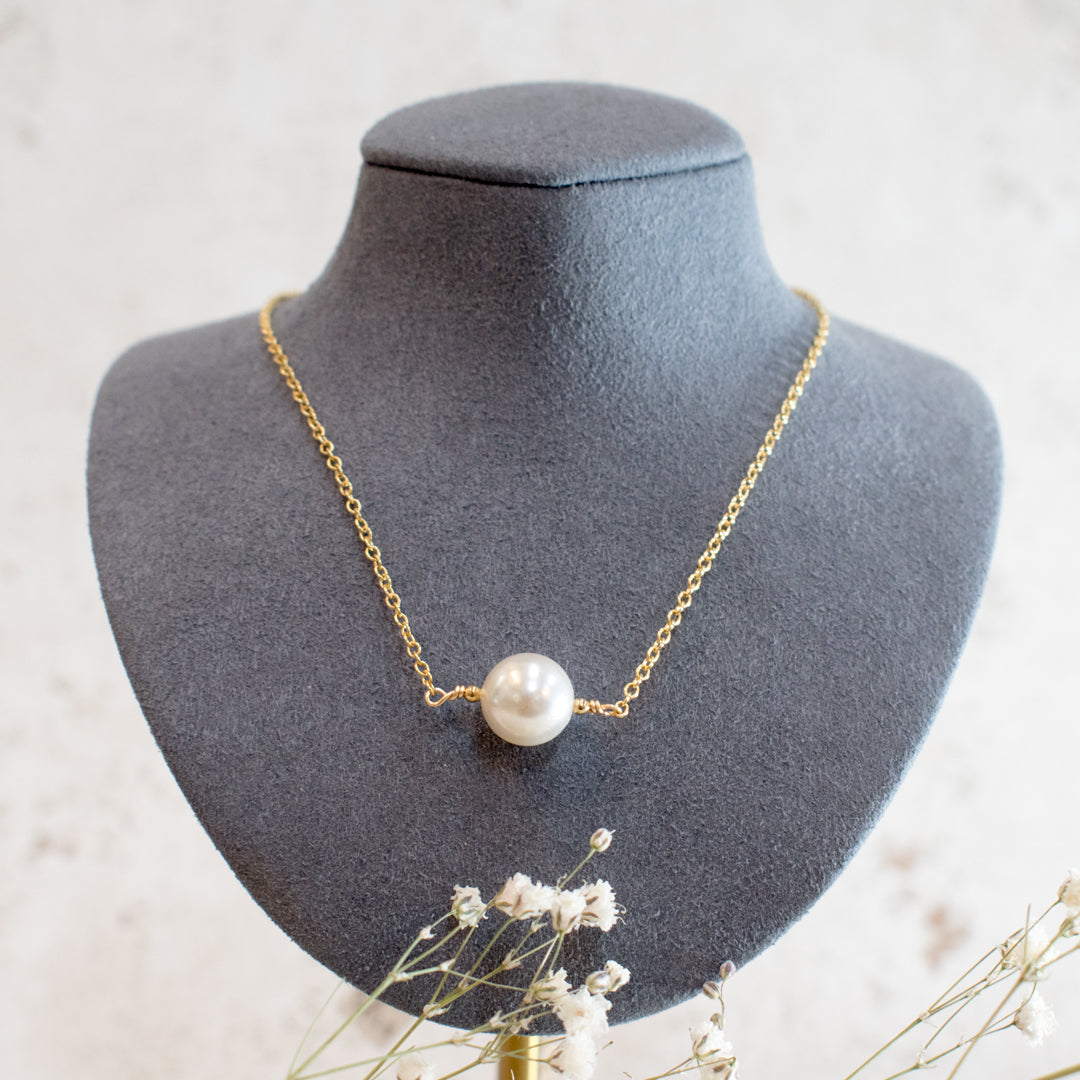 Collar Perla Unitaria