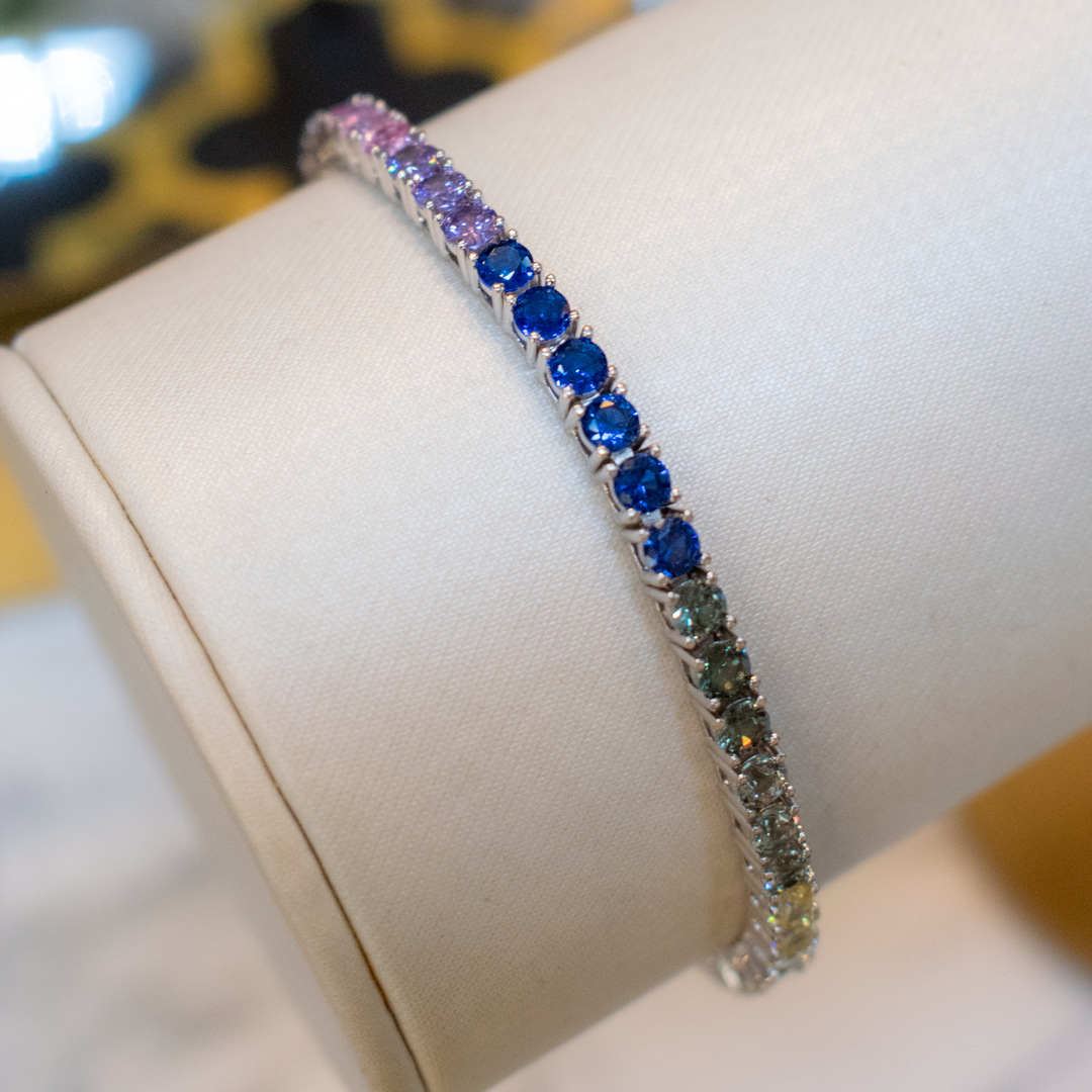 Bracelet Tennis Arcoiris