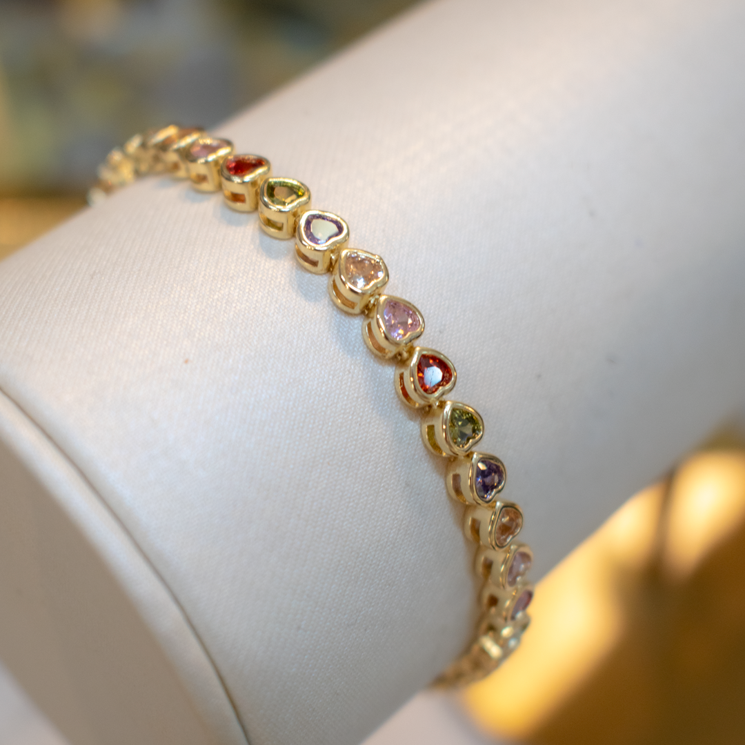 Bracelet Tennis Corazón