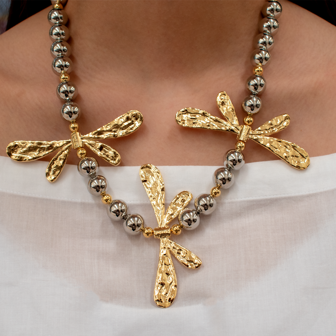 Collar Libélula Grande