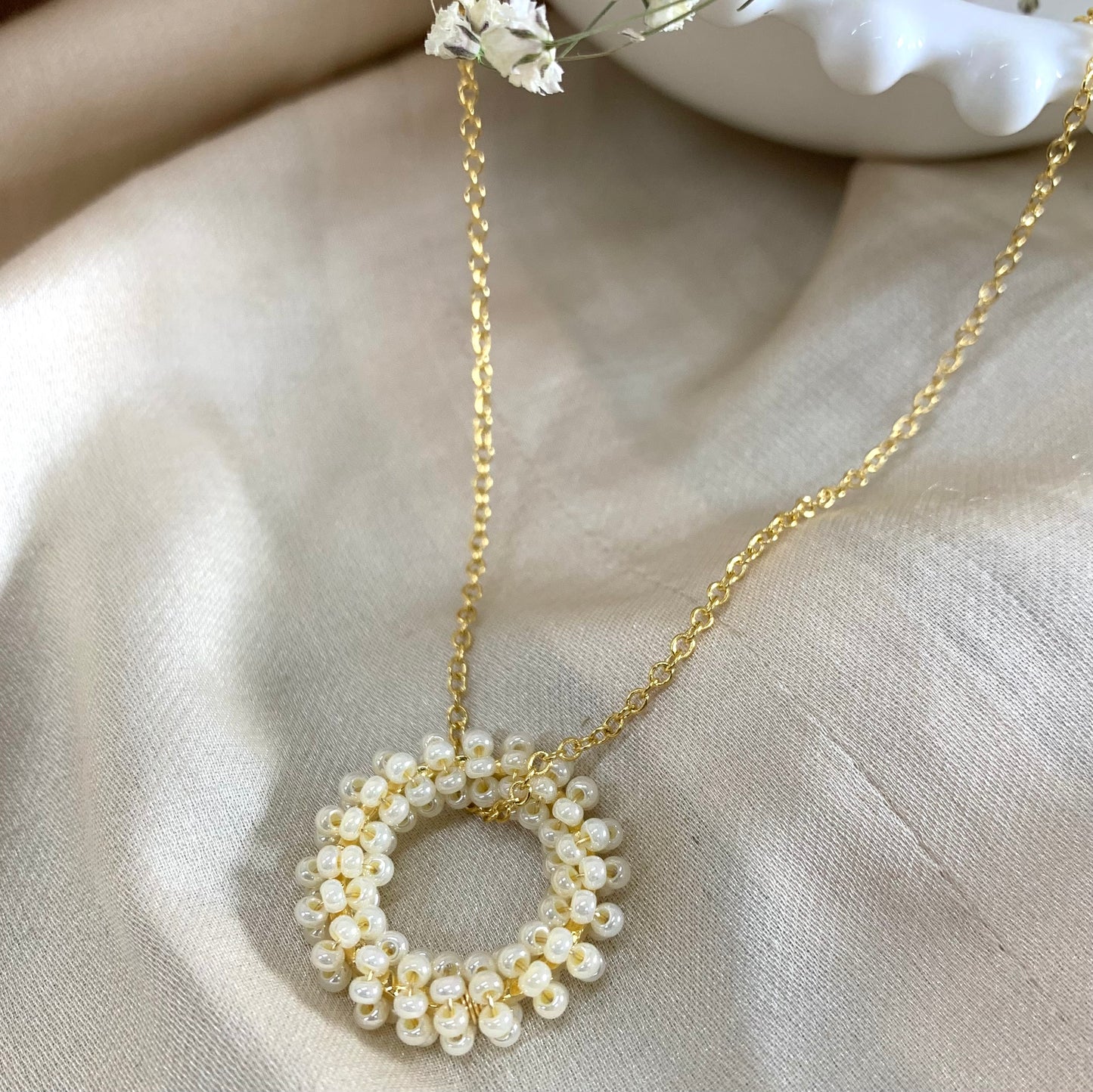 Collar Dije Aro Chaquira