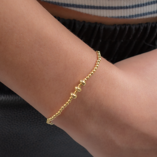 Pulsera Catalina Chapa 3 Donas
