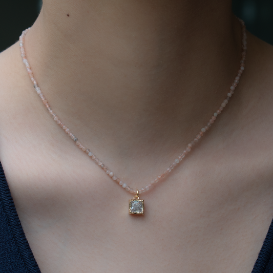 Collar Corindon con Dije