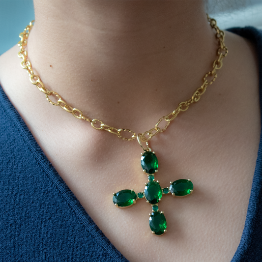 Collar Cruz Italiana