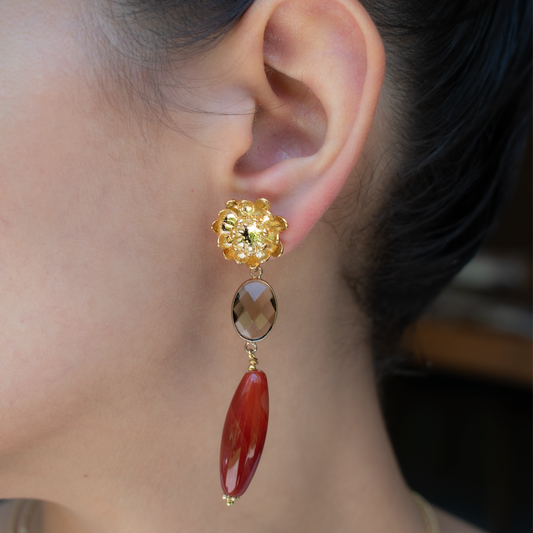 Arete Crisantemo Kunzita