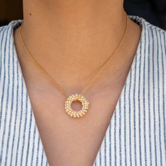Collar Dije Aro Chaquira