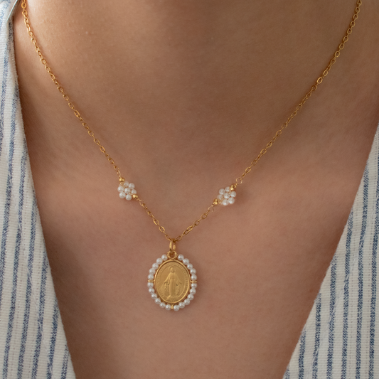 Collar Milagrosa Flor