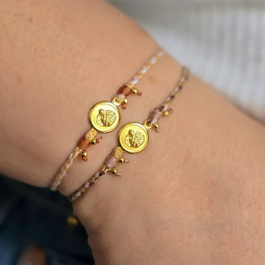 Pulsera Virgen Desatanudos